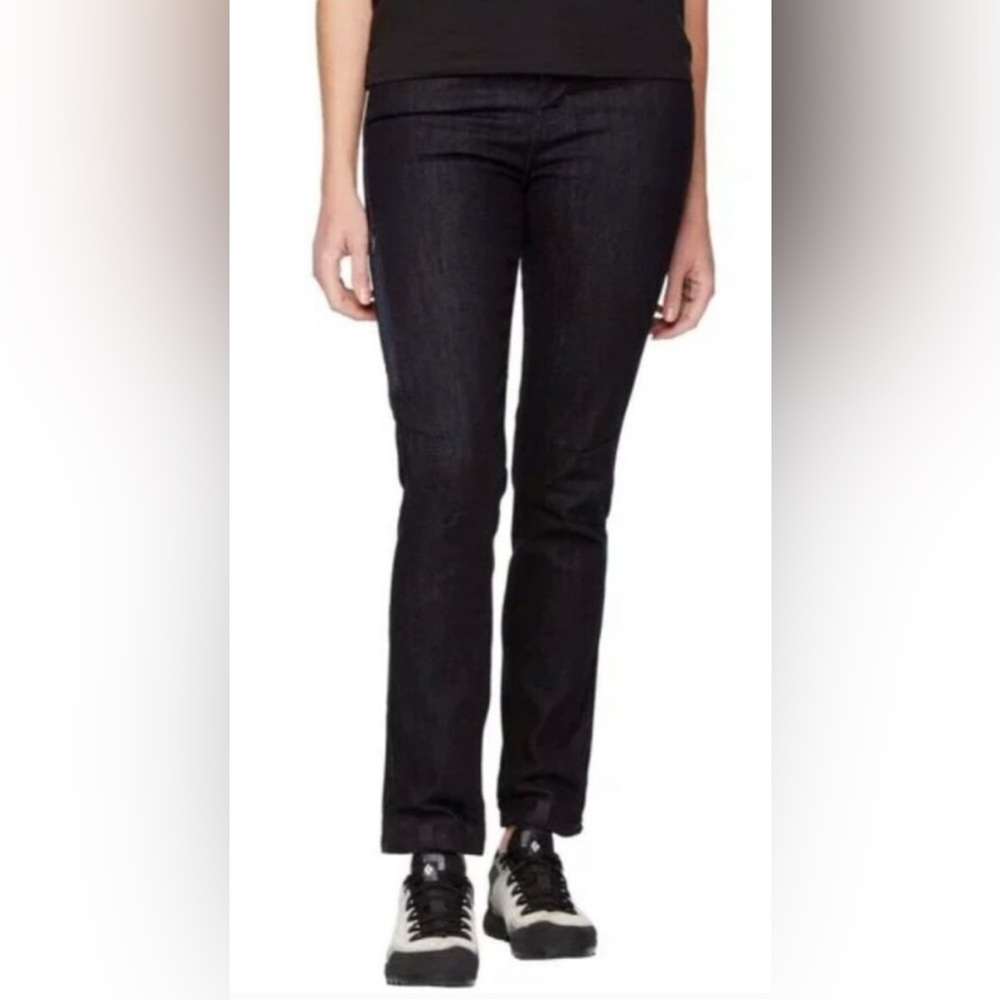 NWT Black Diamond Mission Wool Blend Pants Outdoor Jeans Black Size 6